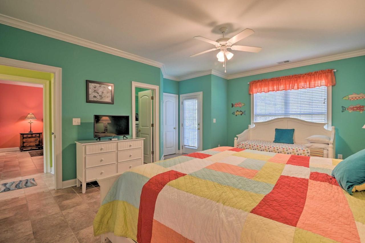 Charming Bermuda Bay Hideaway With Game Room! Myrtle Beach Esterno foto